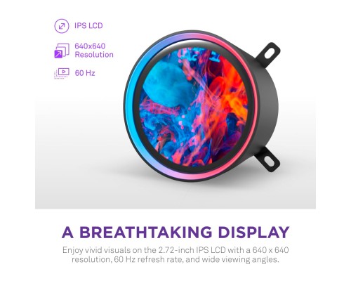 Система рідинного охолодження NZXT Kraken Elite RGB 240mm (RL-KR24E-B2)