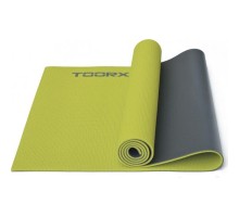Килимок для йоги Toorx Yoga PVC 173 х 60 х 0,6 см Verde/Antracite (MAT-176) (931138)