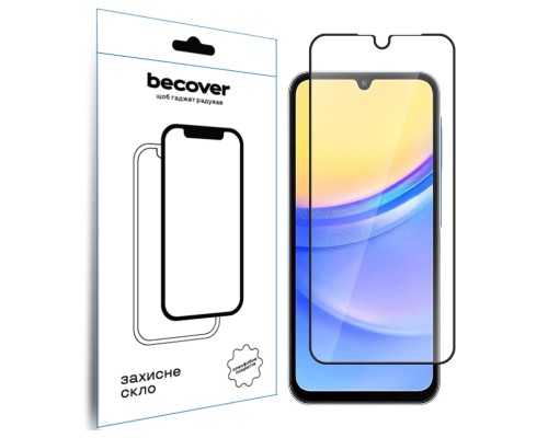 Скло захисне BeCover Samsung Galaxy A16 4G SM-SM-A165/A16 5G SM-A166 Black (712860)
