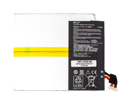Акумулятор до ноутбука ASUS Transformer Book T200TA (C21N1334) 7.6V 38Wh PowerPlant (NB432158)