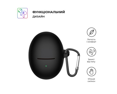 Чохол для навушників Armorstandart Hang Case для Huawei FreeBuds 5 Black (ARM80459)