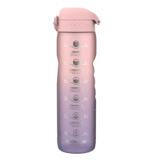 Пляшка для води ION8 OneTouch Times To Drink 1000 мл BPA Free, Periwinkle &Rose (I8RF1000PPRMOT)