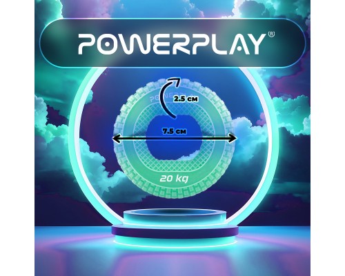 Еспандер PowerPlay PP-4333 Hand Grip Medium 20 кг Зелений (PP_4333_Green_20kg)