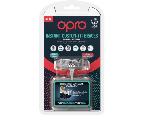 Капа Opro Instant Single Colour Braces Clear (102522007) (Instant_Braces_Clear)