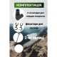 Палиці для скандинавської ходи PowerPlay 9104 Lykke Black/Green 80-135 см (PP_9104_LYKKE)