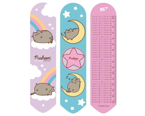 Закладки для книг Yes 2D Pusheen rainbow (708133)