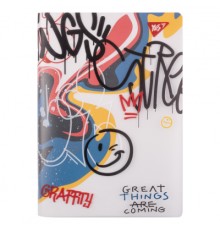 Зошит Yes А5 Melt Smile пластикова обкладинка 70 аркушів, клітинка (681840)