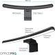 Світильник OfficePro LED лампа на монітор SL100B (SL100B)