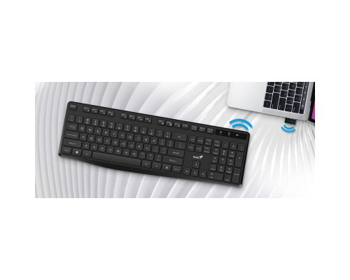 Клавіатура Genius KB-7200 Wireless UA Black (31320002406)