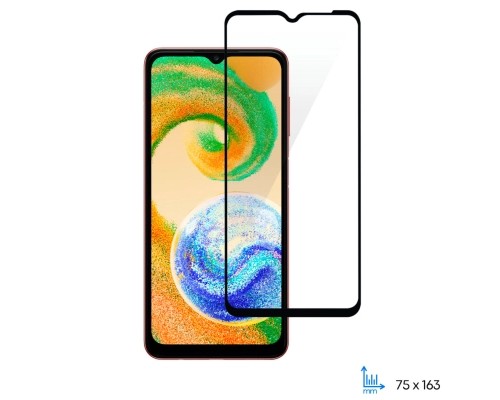 Скло захисне 2E Samsung Galaxy A04-A04s (A045-A047) 2.5D FCFG black (2E-G-A04-A04S-SMFCFG-BB)