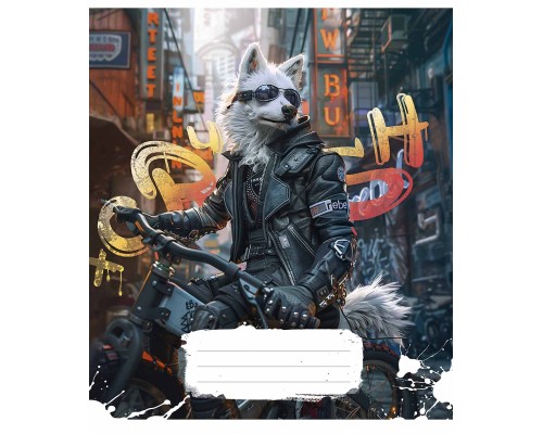 Зошит Школярик Big Bro 48 аркушів клітинка (048-3460K)