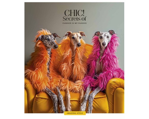 Зошит Школярик Fashion chiс 60 аркушів клітинка (060-3458K)