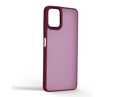 Чохол до мобільного телефона Armorstandart Frame Samsung A06 4G Wine Red (ARM84799)