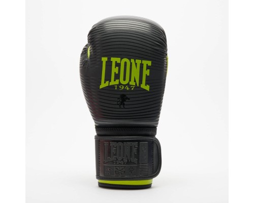 Боксерські рукавички Leone GN313 Waves Black 10 унцій (GN313_Black_10oz)