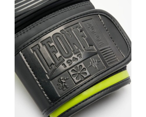 Боксерські рукавички Leone GN313 Waves Black 10 унцій (GN313_Black_10oz)