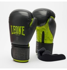 Боксерські рукавички Leone GN313 Waves Black 10 унцій (GN313_Black_10oz)