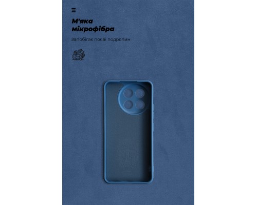 Чохол до мобільного телефона Armorstandart ICON Tecno Spark 30 Pro 4G (KL7)Dark Blue (ARM83314)