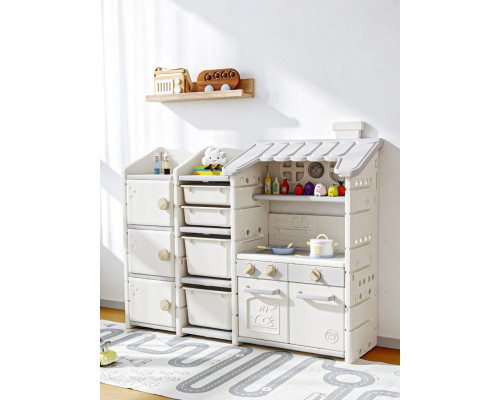 Дитячий стелаж Mealux Master Chef White (KD-E154 White)