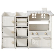 Дитячий стелаж Mealux Master Chef White (KD-E154 White)