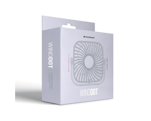 USB вентилятор Armorstandart WindDot AF1 USB-A Dark Blue (ARM85147)