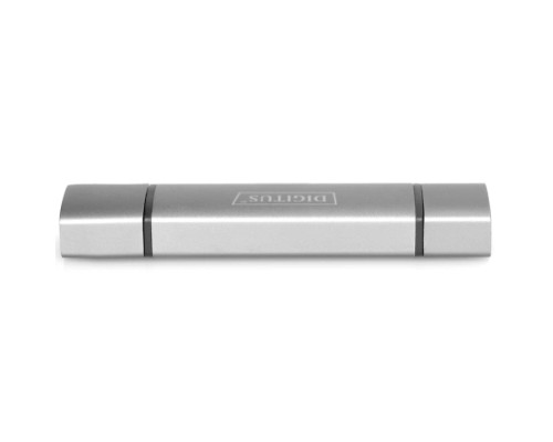 Зчитувач флеш-карт Digitus USB-C/USB 3.0 SD/MicroSD (DA-70886)
