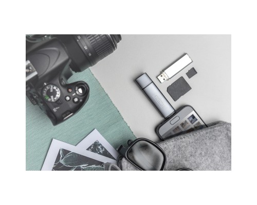 Зчитувач флеш-карт Digitus USB-C/USB 3.0 SD/MicroSD (DA-70886)