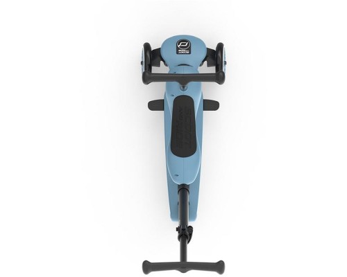 Самокат Scoot&Ride Highwaykick-1 Push and Go сіро-синій (SR-240527-STEEL)