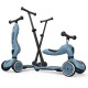 Самокат Scoot&Ride Highwaykick-1 Push and Go сіро-синій (SR-240527-STEEL)