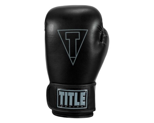 Боксерські рукавички Title Boxing Vegan Gloves Black 8 oz (VGFBG 8 oz BK/BK)