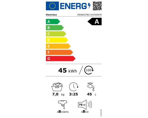 Пральна машина Electrolux EWS6427BU