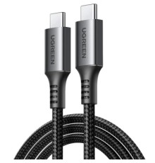 Дата кабель USB-C to USB-C 1.0m 60W US567 black UGREEN (15373)