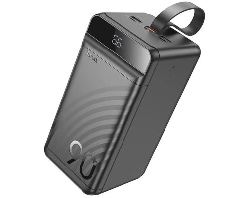 Батарея універсальна HOCO 90000mAh Element PD/20W, QC/FCP/SCP/AFC/22.5W, LCD, LED Lamp Black (J123D / 714778)