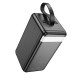 Батарея універсальна HOCO 90000mAh Element PD/20W, QC/FCP/SCP/AFC/22.5W, LCD, LED Lamp Black (J123D / 714778)