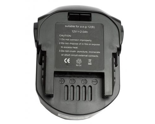 Акумулятор до електроінструменту PowerPlant для AEG GD-AEG-12(B) 12V 2Ah NICD (B1214G) (DV00PT0024)