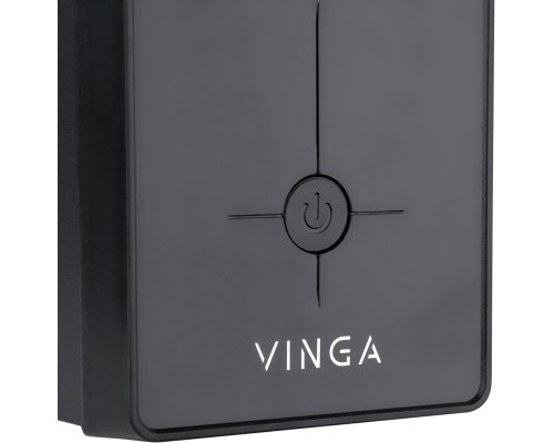 Пристрій безперебійного живлення Vinga LCD 1200VA metal case (VPC-1200M)