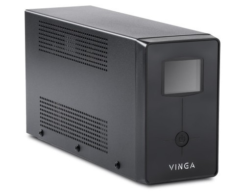 Пристрій безперебійного живлення Vinga LCD 1200VA metal case (VPC-1200M)