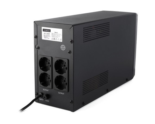 Пристрій безперебійного живлення Vinga LCD 1200VA metal case (VPC-1200M)