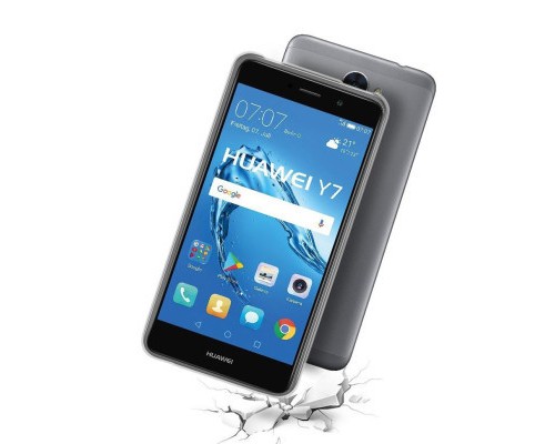 Чохол до мобільного телефона для Huawei Y7 Clear tpu (Transperent) Laudtec (LC-HY7T)