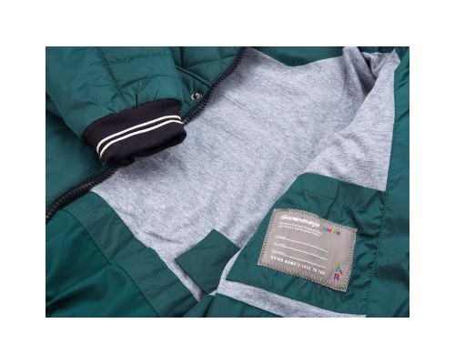 Куртка дитяча Snowimage з капюшоном на манжетах (SICMY-G308-128B-green)
