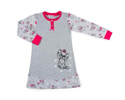 Піжама дитяча Matilda з котом (7364-140G-gray)