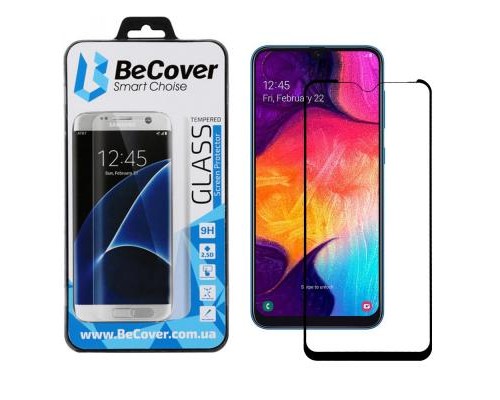 Скло захисне BeCover Samsung Galaxy A50/A50s 2019 SM-A505/SM-A507 Black (703444)