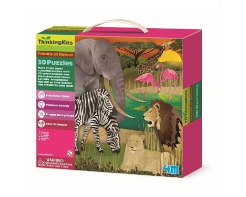 Пазл 4М 3D Африка (00-04679)