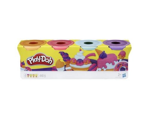 Набір для творчості Hasbro Play-Doh 4 баночки (B5517_E4869)