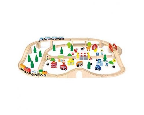 Залізниця Viga Toys 90 деталей (50998)