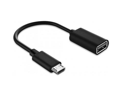 Дата кабель OTG USB 2.0 AF to Micro 5P black XoKo (XK-AC130-BK)