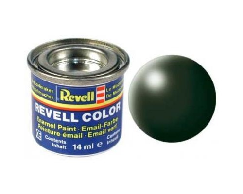 Аксесуари до збірних моделей Revell Фарба № 363 Темно-зелена шовково-матова (RVL-32363)