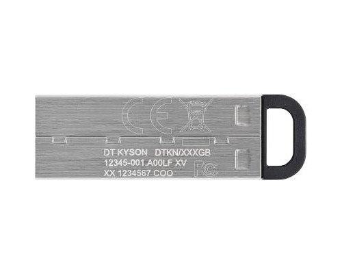 USB флеш накопичувач Kingston 256GB DT Kyson Silver/Black USB 3.2 (DTKN/256GB) 