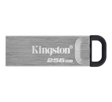 USB флеш накопичувач Kingston 256GB DT Kyson Silver/Black USB 3.2 (DTKN/256GB) 