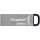 USB флеш накопичувач Kingston 256GB DT Kyson Silver/Black USB 3.2 (DTKN/256GB) 