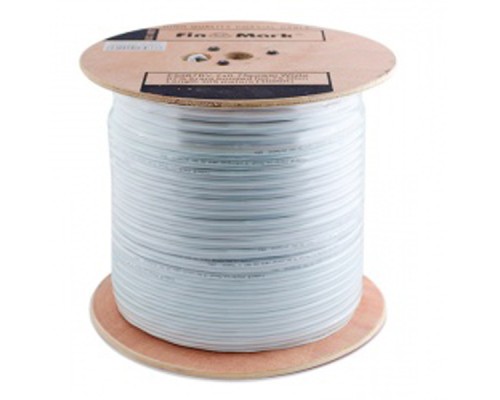Кабель комбінований FinMark RG-59, CCS, + 2x0.75 power(CU), white, 305м (F5967BVwhite-2x0.75power 305m)